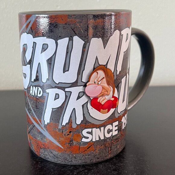 Disney GRUMPY AND PROUD SINCE 1937 Ceramic Mug ~ Snow White and the Seven Dwarfs - Picture 4 of 11